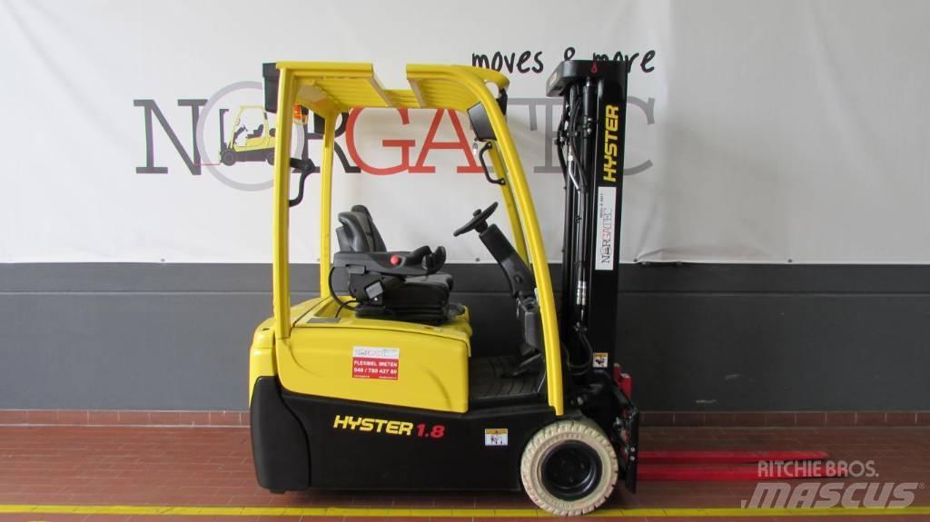 Hyster J1.8XNT Elektrikli forkliftler