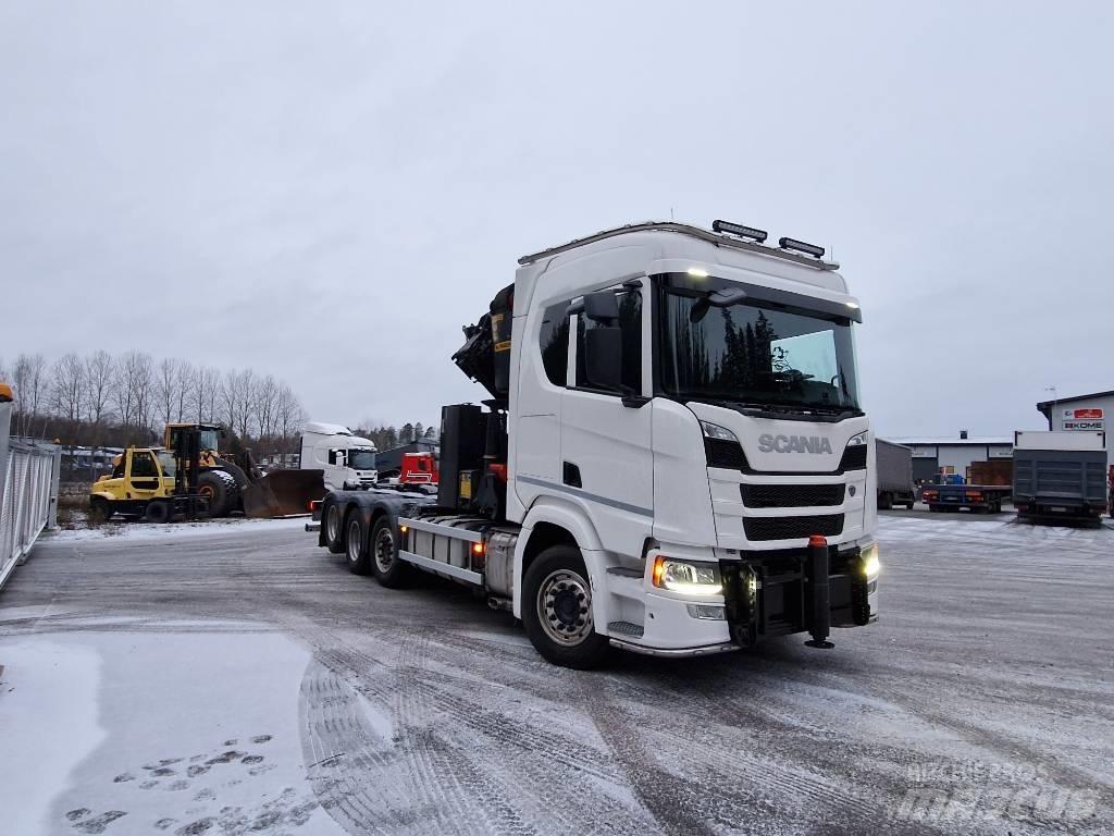 Scania R540 8x2 Vinçli kamyonlar