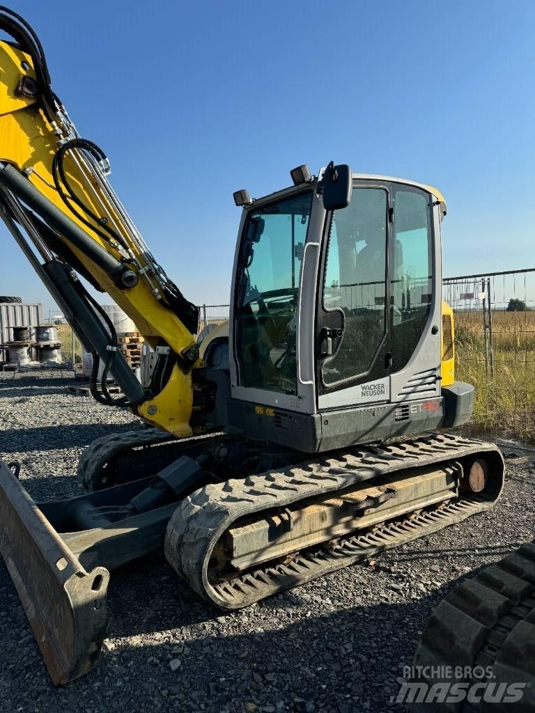 Wacker Neuson ET 90 Paletli ekskavatörler