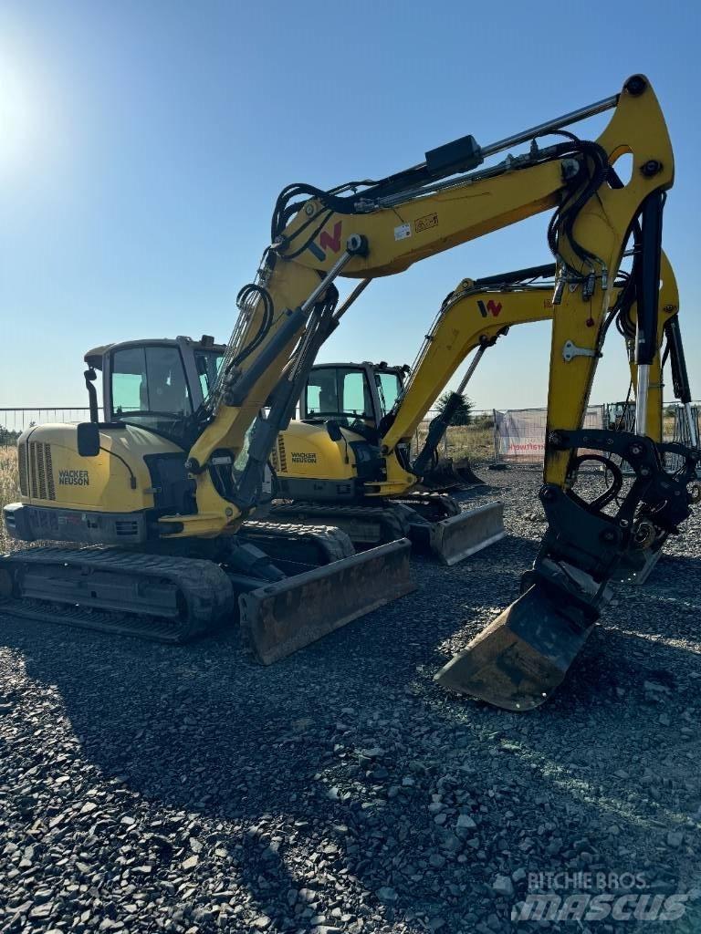 Wacker Neuson ET 90 Paletli ekskavatörler