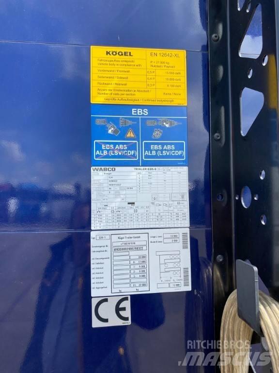 Kögel S 24 Perdeli yari çekiciler