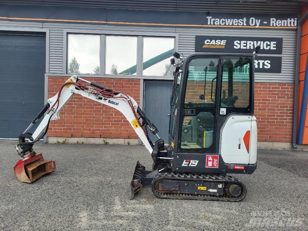 Bobcat E 19 Mini ekskavatörler, 7 tona dek