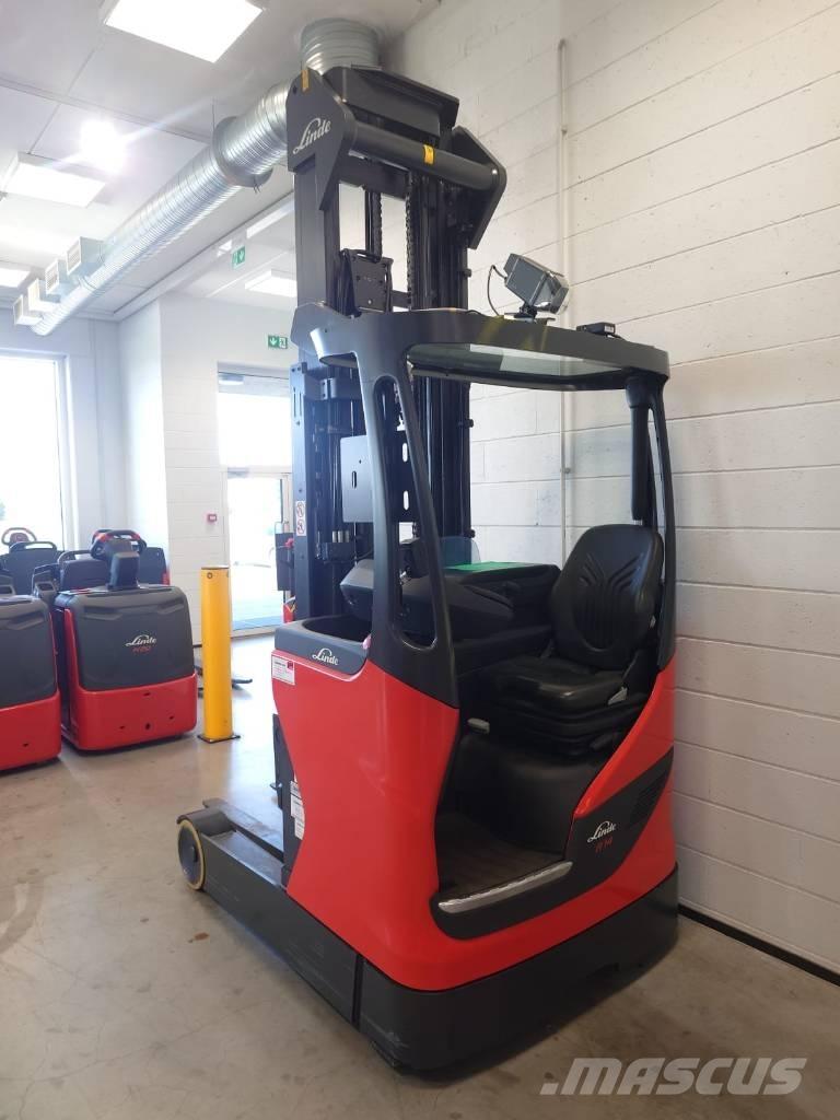 Linde R14/1120 Reach truck - depo içi istif araçları