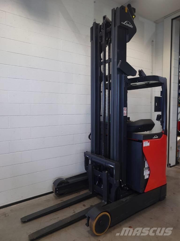 Linde R14/1120 Reach truck - depo içi istif araçları