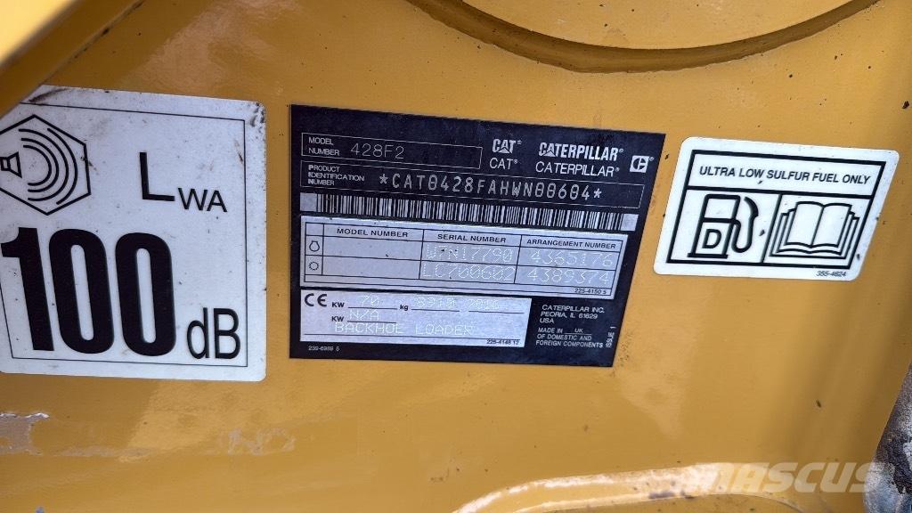 CAT 428 F Kazıcı yükleyiciler - beko loder