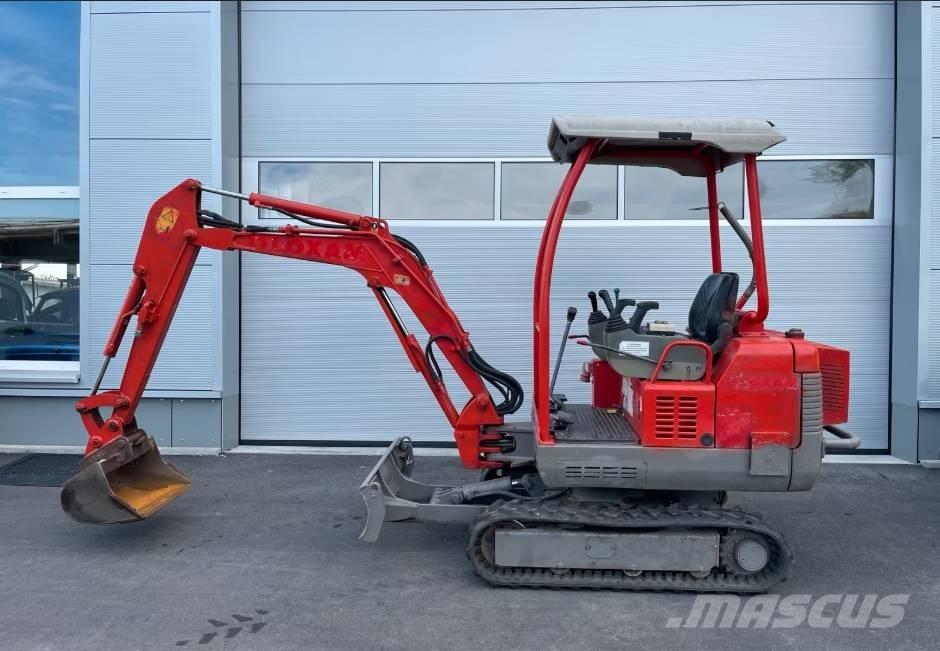 Takeuchi TB 016 Mini ekskavatörler, 7 tona dek