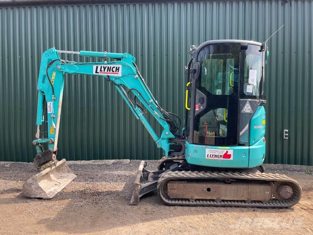 Kobelco SK 28 SR Mini ekskavatörler, 7 tona dek