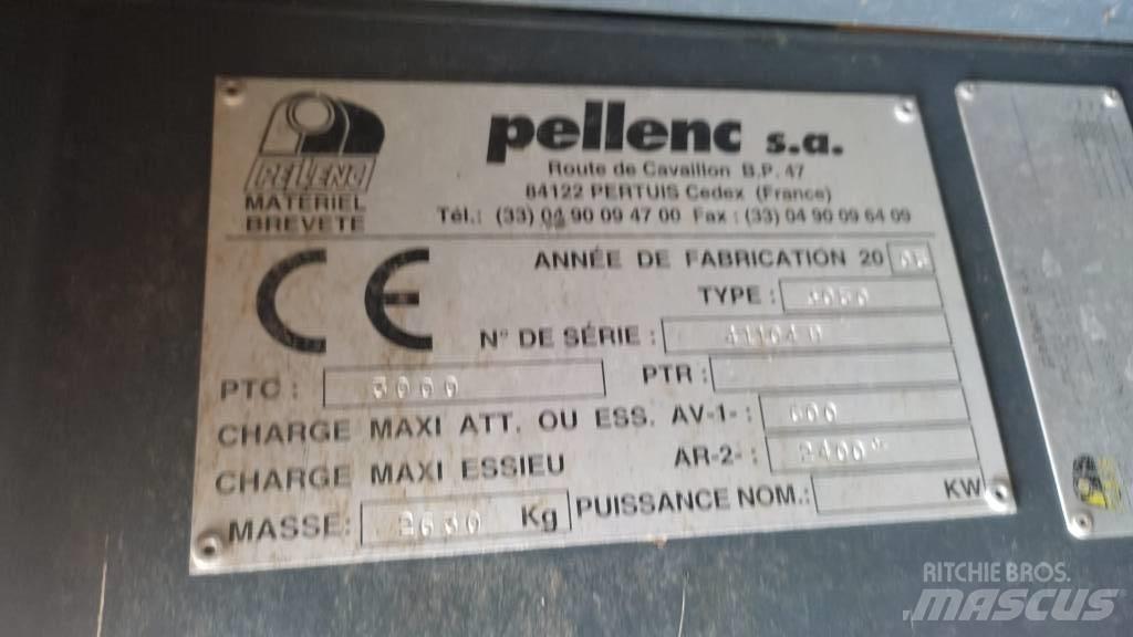 Pellenc 3050 Bag bozumu makinalari
