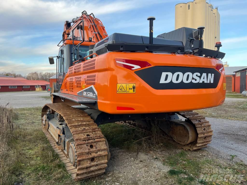 Doosan DX 530 LC-7 Paletli ekskavatörler