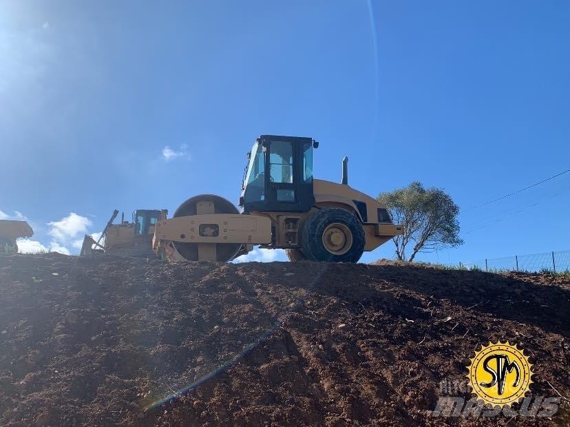 CAT CS 563 E Tek tamburlu silindirler