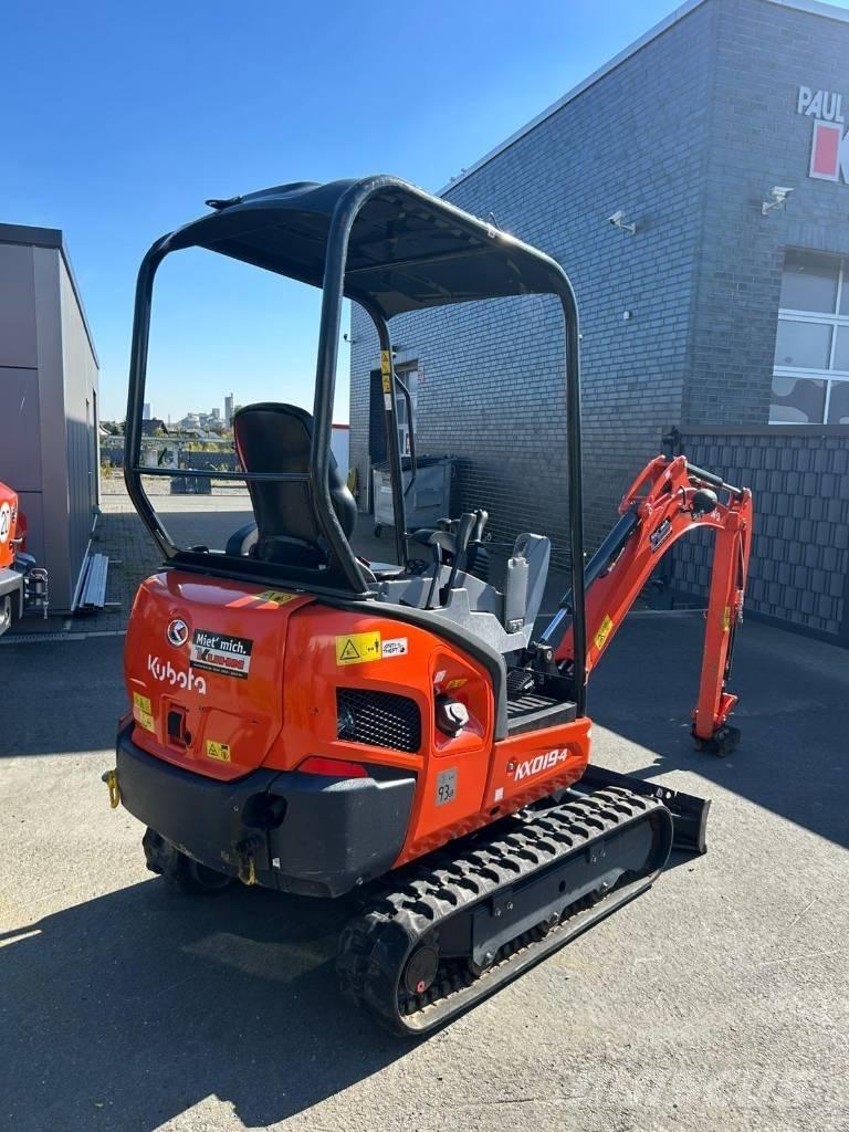 Kubota KX019-4 HGL Mini ekskavatörler, 7 tona dek