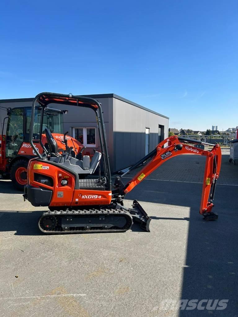 Kubota KX019-4 HGL Mini ekskavatörler, 7 tona dek