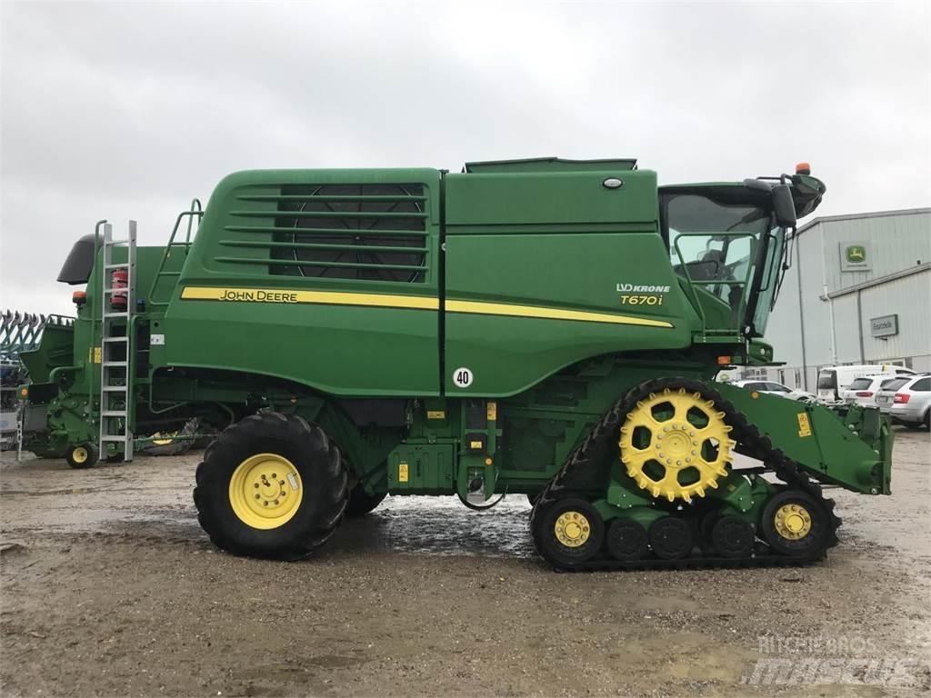 John Deere T670 Biçerdöverler