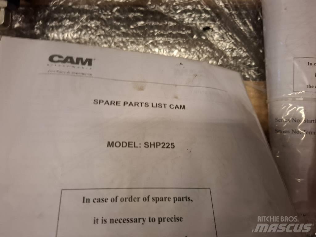 Cam SHP225 Sideshift Katı gübre serpme makineleri