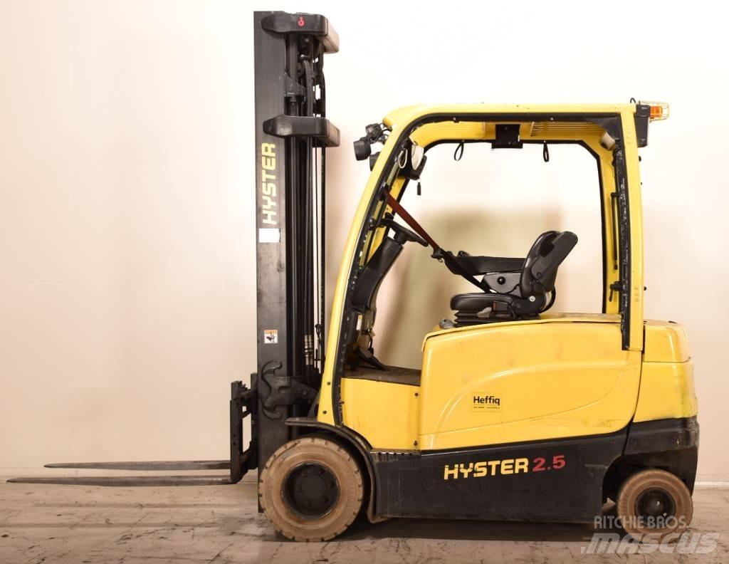 Hyster J2.5XN Elektrikli forkliftler