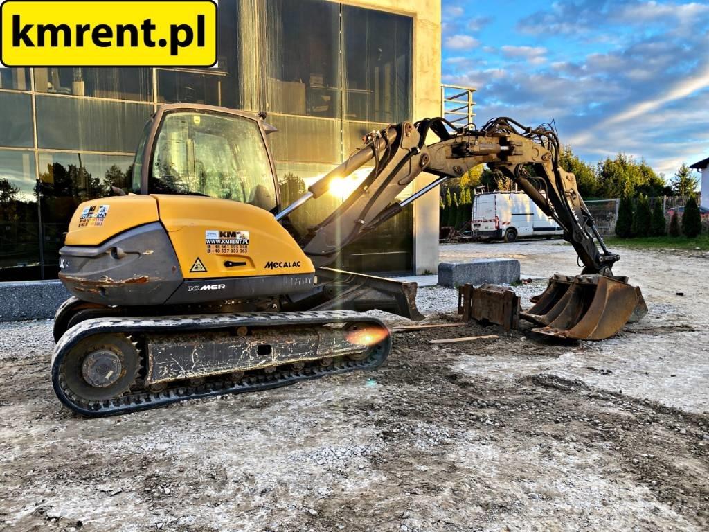 Mecalac 10 M CR Paletli ekskavatörler
