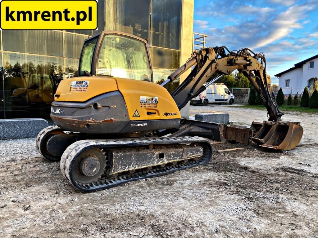 Mecalac 10 M CR Paletli ekskavatörler