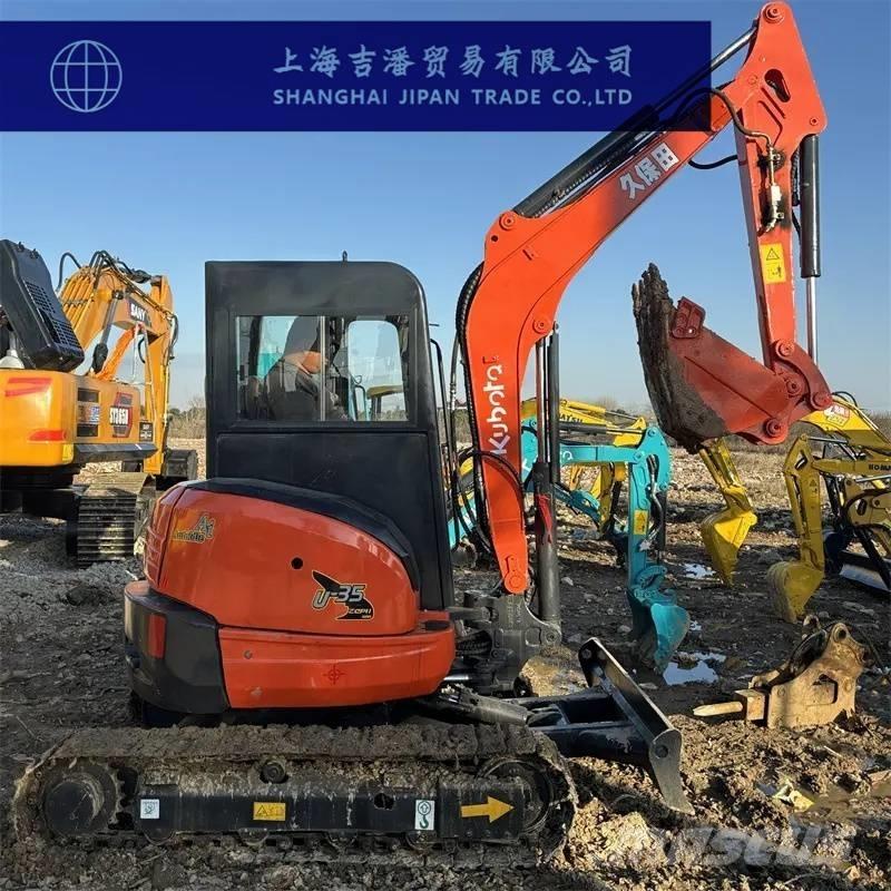 Kubota U 35 Mini ekskavatörler, 7 tona dek