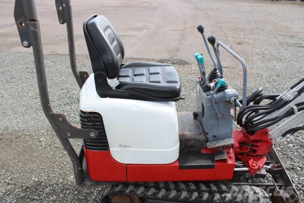 Takeuchi TB 108 R Mini ekskavatörler, 7 tona dek