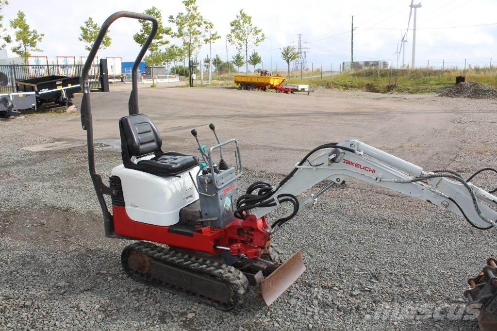 Takeuchi TB 108 R Mini ekskavatörler, 7 tona dek
