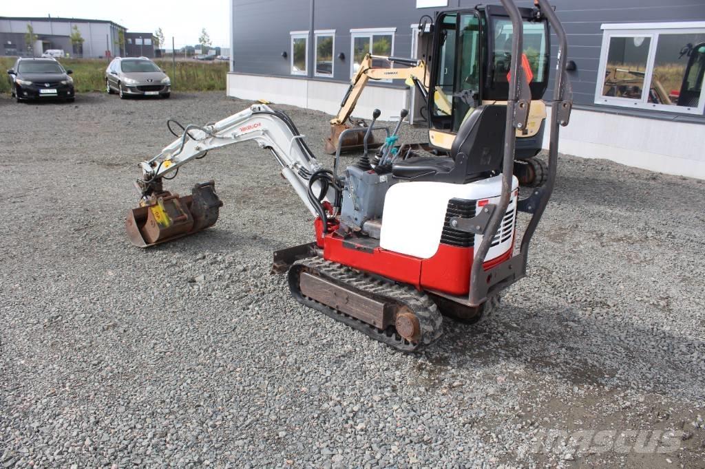 Takeuchi TB 108 R Mini ekskavatörler, 7 tona dek