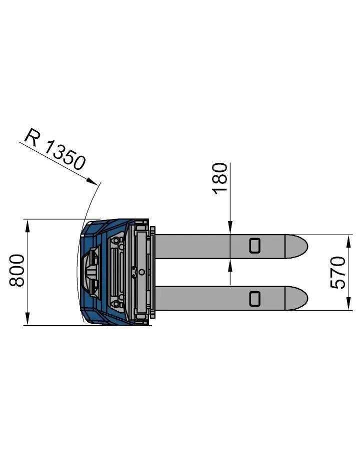 Toyota BT SHE100 Diger lift ve platformlar