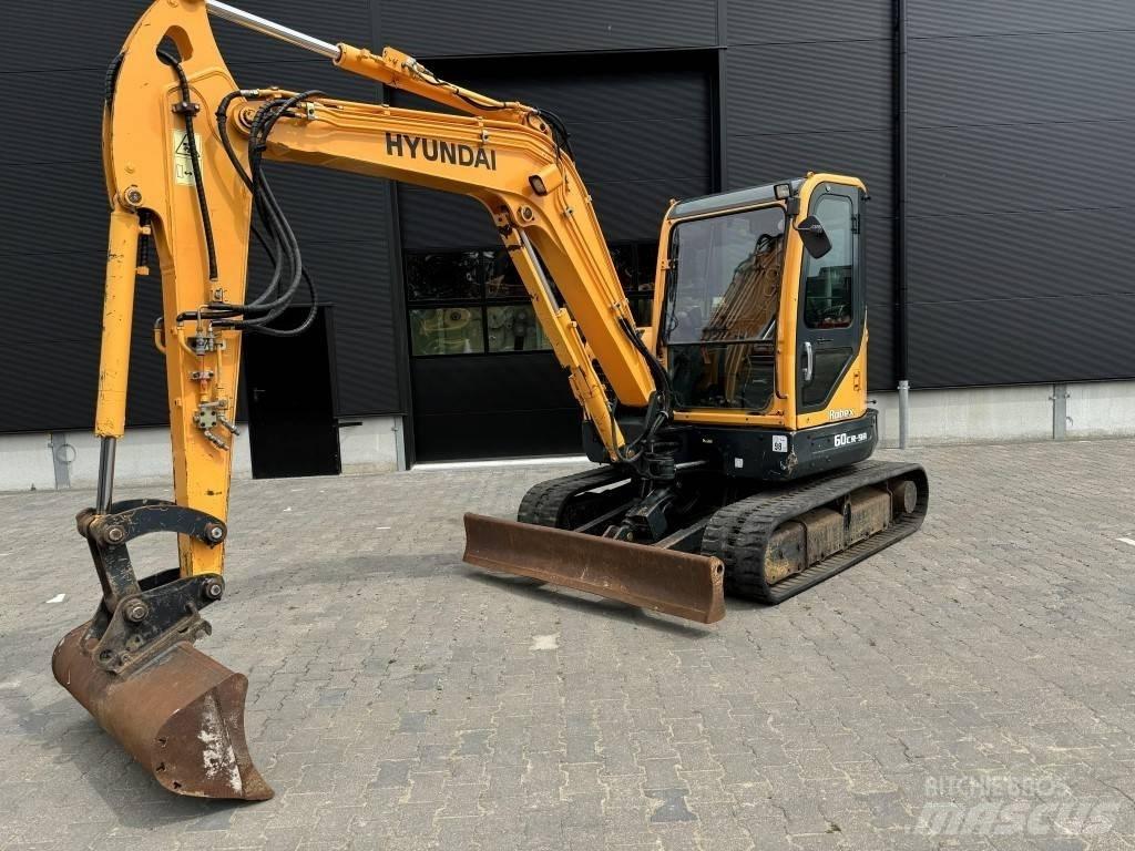 Hyundai 60CR-9A Mini ekskavatörler, 7 tona dek