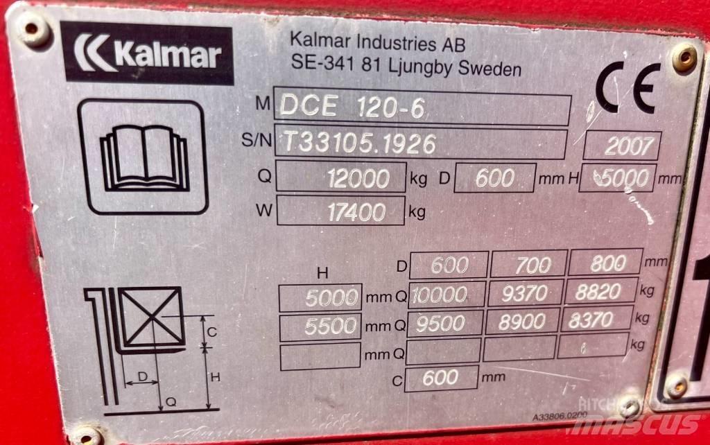 Kalmar DCE120-6 Dizel forkliftler