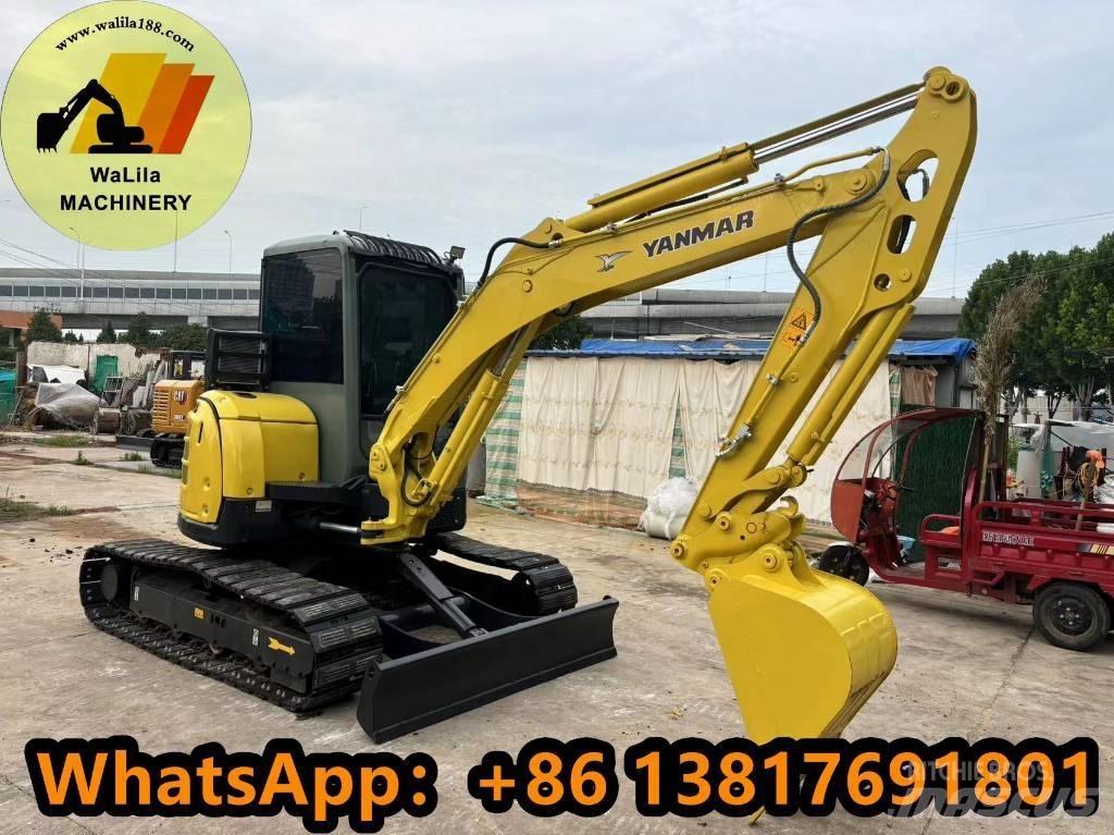 Yanmar Vio 55 Mini ekskavatörler, 7 tona dek