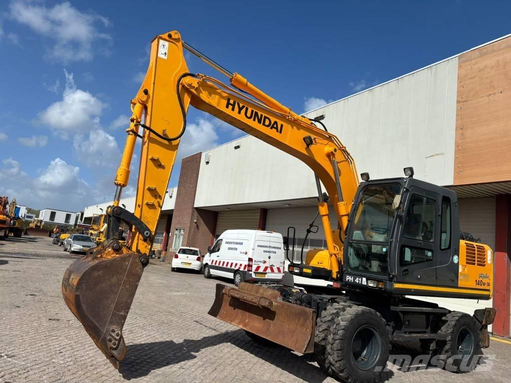Hyundai 140W-7A Lastik tekerli ekskavatörler