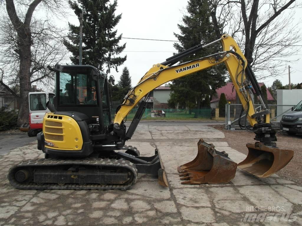 Yanmar Vio 57 U Mini ekskavatörler, 7 tona dek