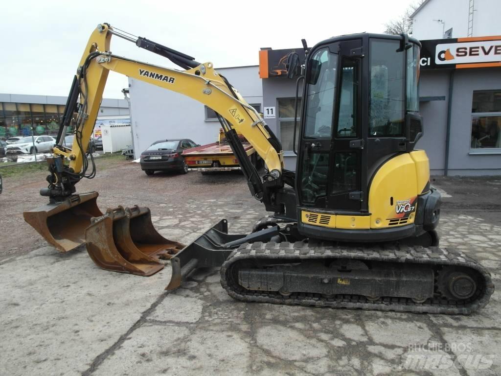 Yanmar Vio 57 U Mini ekskavatörler, 7 tona dek