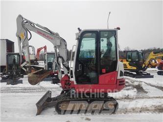 Takeuchi TB 230 Mini ekskavatörler, 7 tona dek