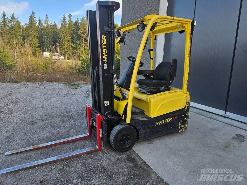 Hyster J 1.6 XNT Elektrikli forkliftler