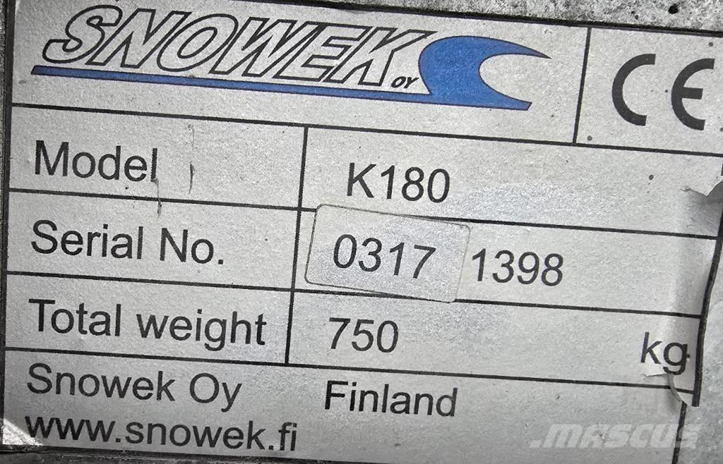 Snowek K180 Diger kar ve yol makinalari