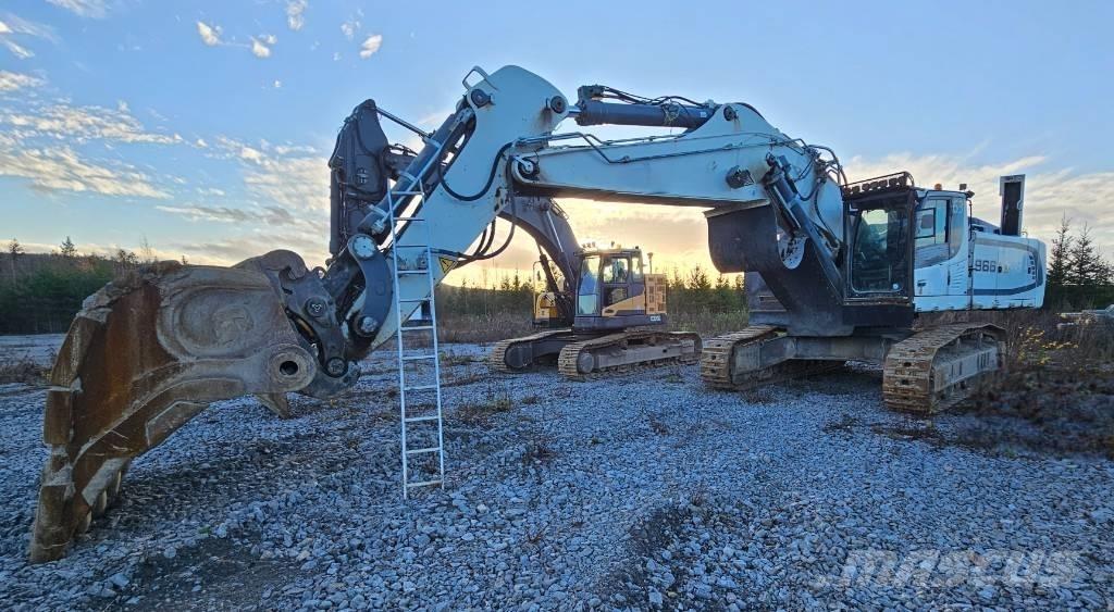 Liebherr R 966 HD Paletli ekskavatörler
