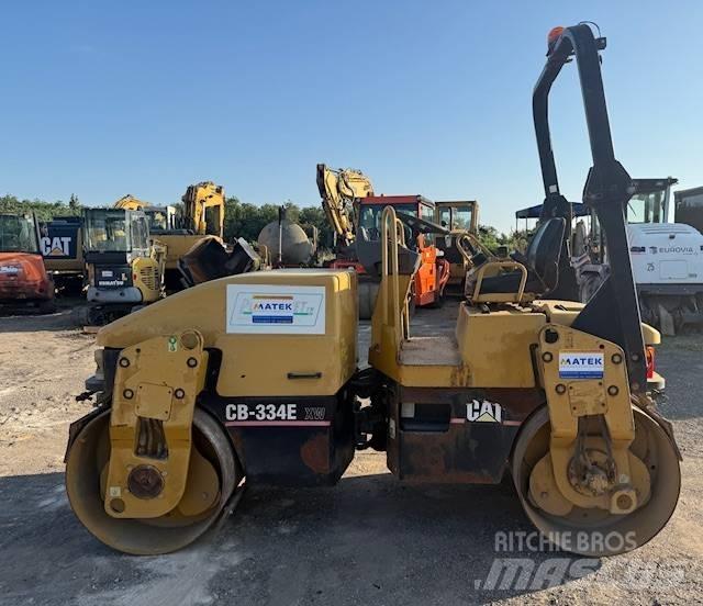 CAT CB 334 E XW Çift tamburlu silindirler