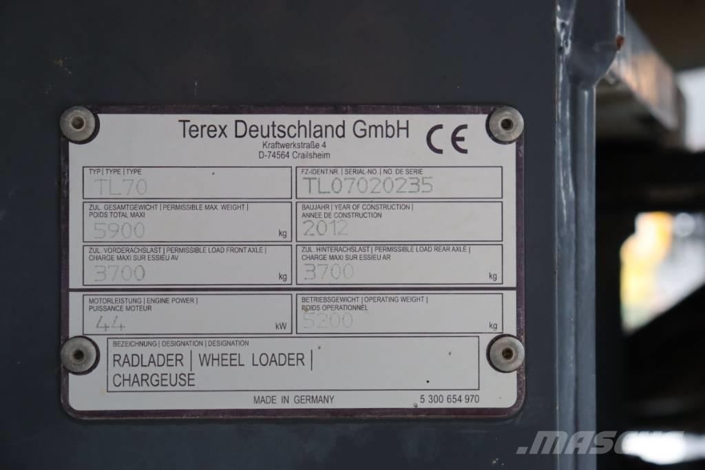 Terex TL 70 Tekerlekli yükleyiciler