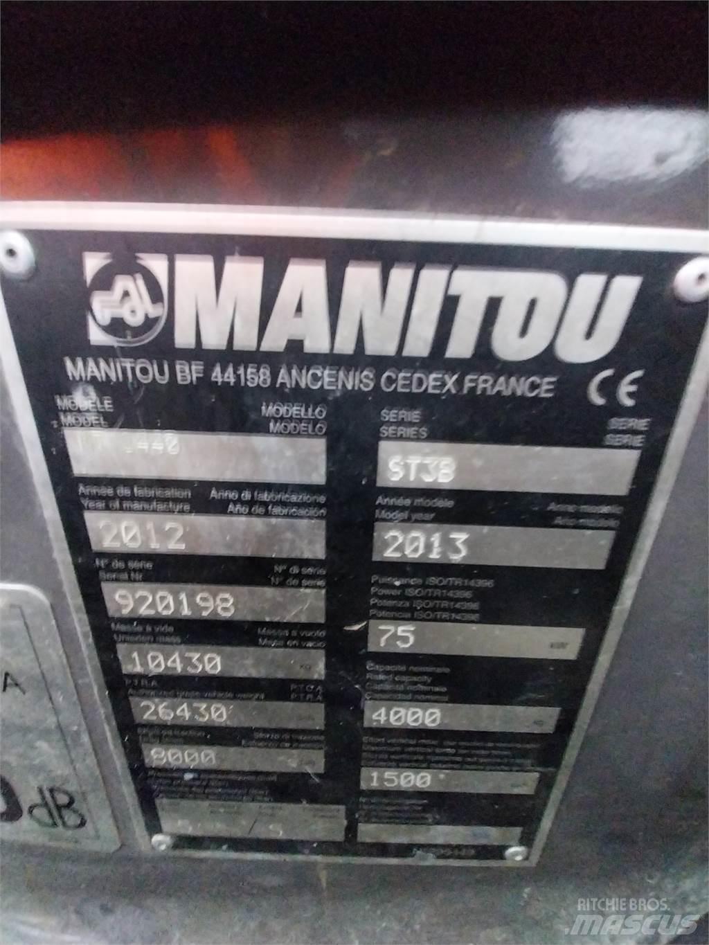 Manitou MT1440 Teleskopik yükleyiciler
