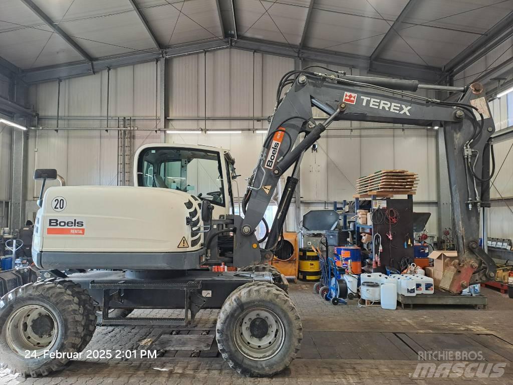 Terex TW 110 Lastik tekerli ekskavatörler