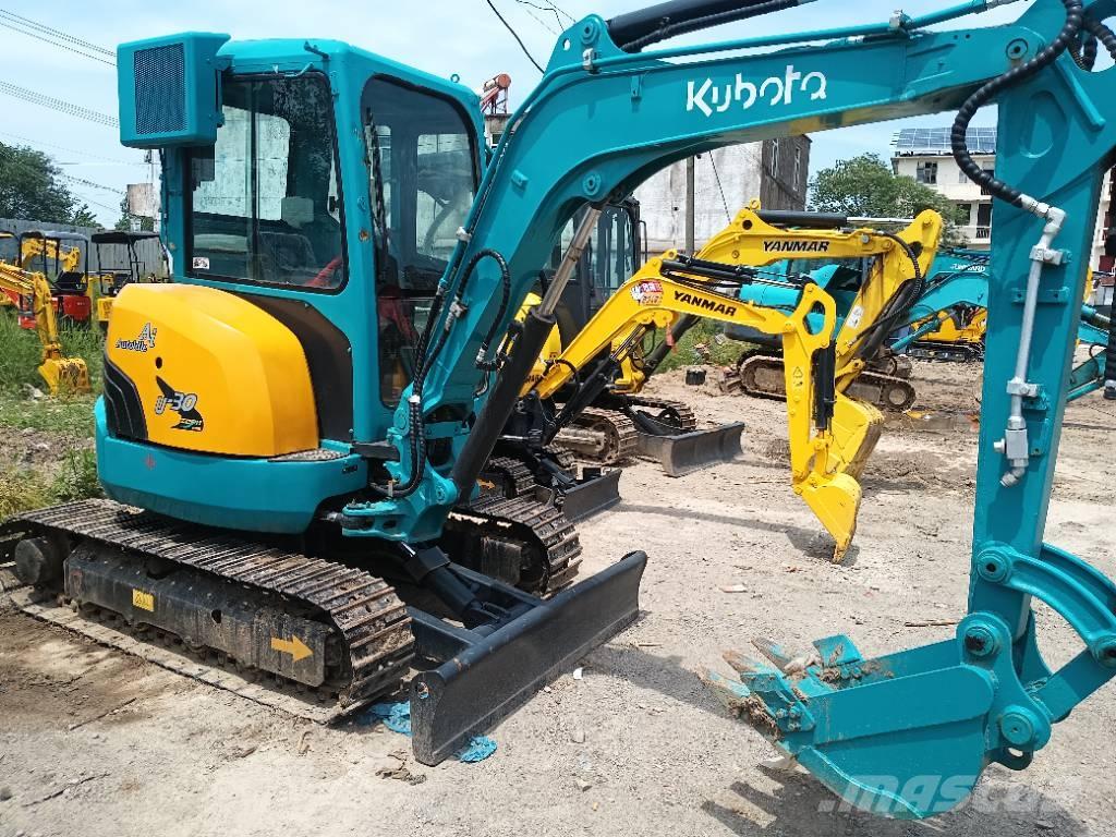 Kubota U 30 Mini ekskavatörler, 7 tona dek