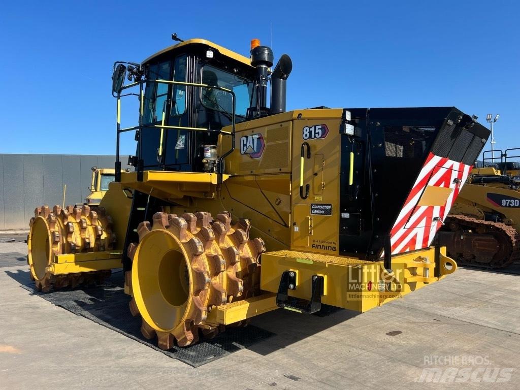 CAT 815 Zemin sıkıştırma makineleri