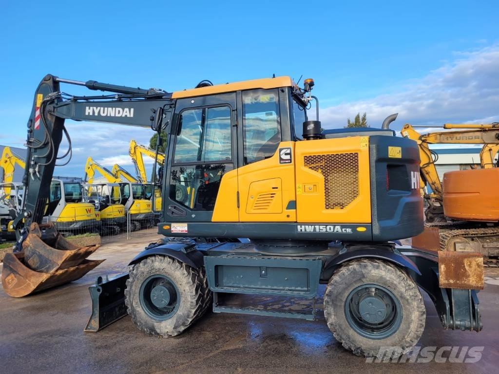 Hyundai HW 150 ACR Lastik tekerli ekskavatörler