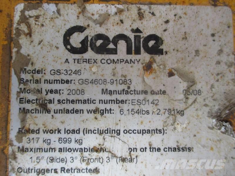 Genie GS 3246 Makasli platformlar