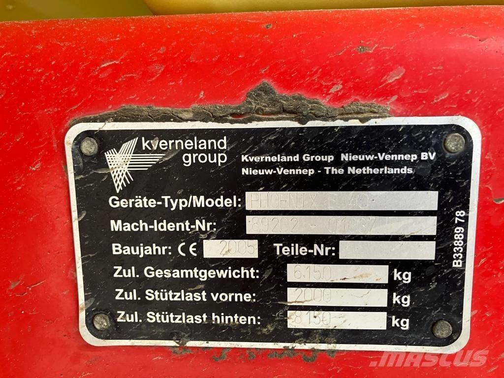 Rau Phoenix B 40 Çekilir pülverizatörler