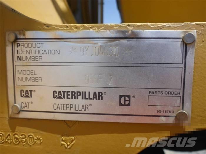 CAT 966 F Tekerlekli yükleyiciler