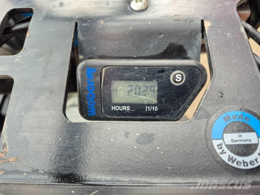 Weber SRV 620 II Sıkıştırma tokmakları