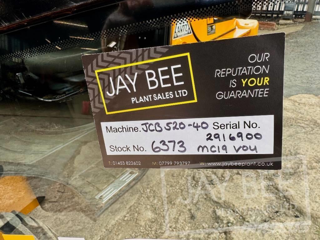 JCB 520-40 Teleskopik yükleyiciler