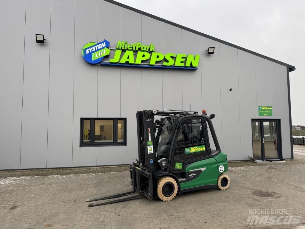 Linde E 35 Elektrikli forkliftler