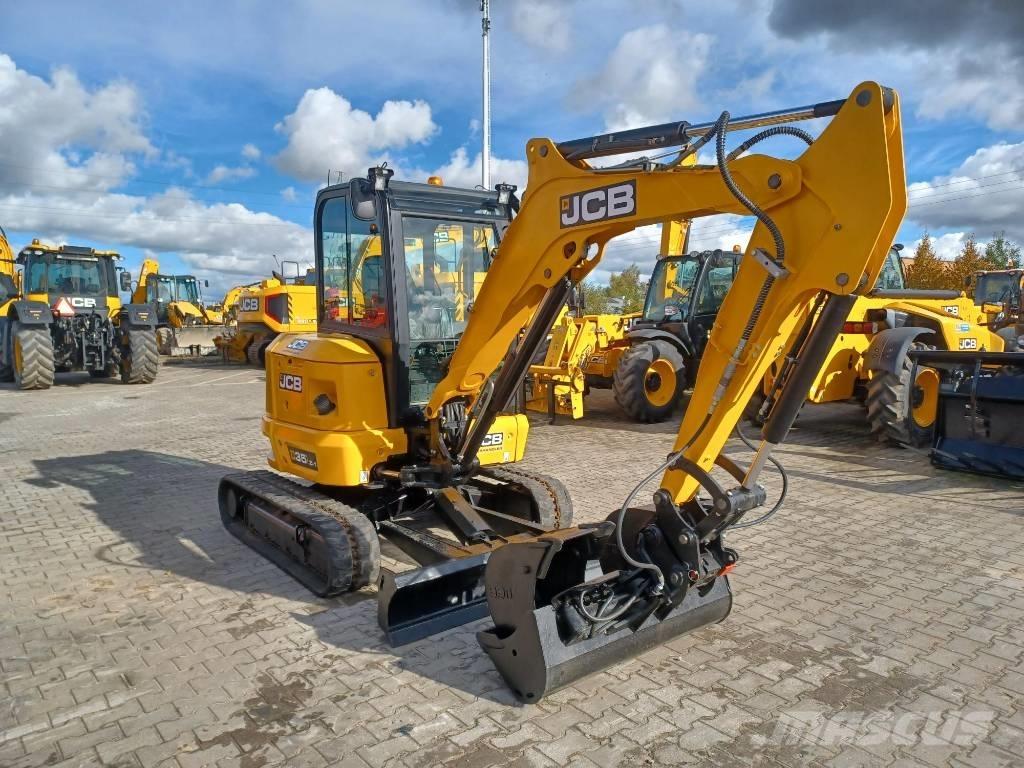 JCB 35 Z Mini ekskavatörler, 7 tona dek
